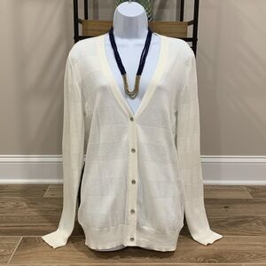 GAP Cream Women's Cardigan Sweater